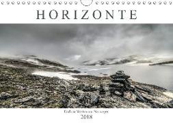 Horizonte - Endlose Weiten aus Norwegen (Wandkalender 2018 DIN A4 quer) Dieser erfolgreiche Kalender wurde dieses Jahr mit gleichen Bildern und aktualisiertem Kalendarium wiederveröffentlicht