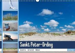 Sankt Peter-Ording. Sonne - Strand - Meer (Wandkalender 2018 DIN A3 quer) Dieser erfolgreiche Kalender wurde dieses Jahr mit gleichen Bildern und aktualisiertem Kalendarium wiederveröffentlicht