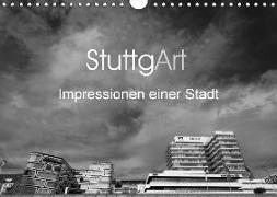 StuttgArt - Impressionen einer Stadt (Wandkalender 2018 DIN A4 quer) Dieser erfolgreiche Kalender wurde dieses Jahr mit gleichen Bildern und aktualisiertem Kalendarium wiederveröffentlicht