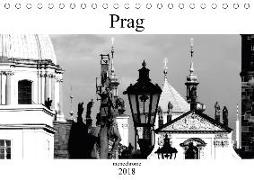 Prag monochrom (Tischkalender 2018 DIN A5 quer) Dieser erfolgreiche Kalender wurde dieses Jahr mit gleichen Bildern und aktualisiertem Kalendarium wiederveröffentlicht
