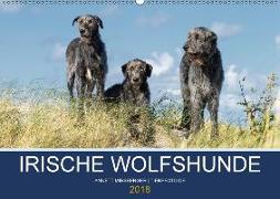 Irische Wolfshunde (Wandkalender 2018 DIN A2 quer) Dieser erfolgreiche Kalender wurde dieses Jahr mit gleichen Bildern und aktualisiertem Kalendarium wiederveröffentlicht