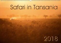 Safari in Tansania (Wandkalender 2018 DIN A2 quer) Dieser erfolgreiche Kalender wurde dieses Jahr mit gleichen Bildern und aktualisiertem Kalendarium wiederveröffentlicht