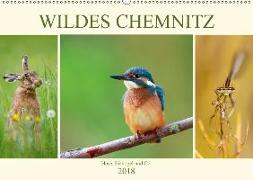 Wildes Chemnitz - Hase, Eisvogel und Co. (Wandkalender 2018 DIN A2 quer) Dieser erfolgreiche Kalender wurde dieses Jahr mit gleichen Bildern und aktualisiertem Kalendarium wiederveröffentlicht