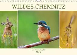 Wildes Chemnitz - Hase, Eisvogel und Co. (Wandkalender 2018 DIN A3 quer) Dieser erfolgreiche Kalender wurde dieses Jahr mit gleichen Bildern und aktualisiertem Kalendarium wiederveröffentlicht
