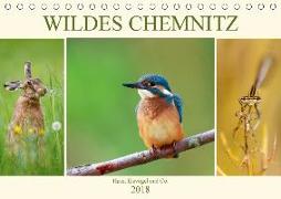 Wildes Chemnitz - Hase, Eisvogel und Co. (Tischkalender 2018 DIN A5 quer) Dieser erfolgreiche Kalender wurde dieses Jahr mit gleichen Bildern und aktualisiertem Kalendarium wiederveröffentlicht