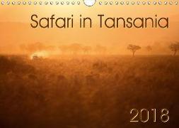 Safari in Tansania (Wandkalender 2018 DIN A4 quer) Dieser erfolgreiche Kalender wurde dieses Jahr mit gleichen Bildern und aktualisiertem Kalendarium wiederveröffentlicht