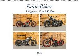 Edel-Bikes 2018CH-Version (Wandkalender 2018 DIN A2 quer) Dieser erfolgreiche Kalender wurde dieses Jahr mit gleichen Bildern und aktualisiertem Kalendarium wiederveröffentlicht
