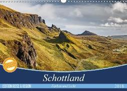 Schottland Farben und Licht (Wandkalender 2018 DIN A3 quer) Dieser erfolgreiche Kalender wurde dieses Jahr mit gleichen Bildern und aktualisiertem Kalendarium wiederveröffentlicht