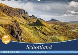 Schottland Farben und Licht (Wandkalender 2018 DIN A2 quer) Dieser erfolgreiche Kalender wurde dieses Jahr mit gleichen Bildern und aktualisiertem Kalendarium wiederveröffentlicht
