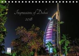 Impressions of Dubai 2018 (Tischkalender 2018 DIN A5 quer) Dieser erfolgreiche Kalender wurde dieses Jahr mit gleichen Bildern und aktualisiertem Kalendarium wiederveröffentlicht
