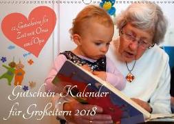 Gutschein-Kalender für Großeltern 2018 (Wandkalender 2018 DIN A3 quer) Dieser erfolgreiche Kalender wurde dieses Jahr mit gleichen Bildern und aktualisiertem Kalendarium wiederveröffentlicht