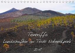 Teneriffa - Landschaften im Teide Nationalpark (Tischkalender 2018 DIN A5 quer) Dieser erfolgreiche Kalender wurde dieses Jahr mit gleichen Bildern und aktualisiertem Kalendarium wiederveröffentlicht