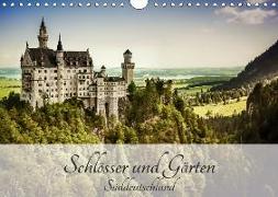 Schlösser und Gärten Süddeutschland (Wandkalender 2018 DIN A4 quer) Dieser erfolgreiche Kalender wurde dieses Jahr mit gleichen Bildern und aktualisiertem Kalendarium wiederveröffentlicht