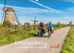 Der Rheinradweg - Von den Alpen bis zur NordseeCH-Version (Wandkalender 2018 DIN A2 quer) Dieser erfolgreiche Kalender wurde dieses Jahr mit gleichen Bildern und aktualisiertem Kalendarium wiederveröffentlicht