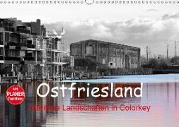 Ostfriesland Maritime Landschaften in Colorkey (Wandkalender 2018 DIN A3 quer) Dieser erfolgreiche Kalender wurde dieses Jahr mit gleichen Bildern und aktualisiertem Kalendarium wiederveröffentlicht