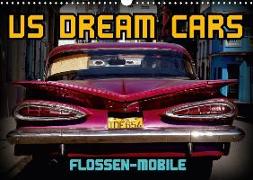 US DREAM CARS - Flossen-Mobile (Wandkalender 2018 DIN A3 quer) Dieser erfolgreiche Kalender wurde dieses Jahr mit gleichen Bildern und aktualisiertem Kalendarium wiederveröffentlicht