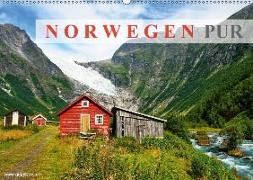 Norwegen PUR (Wandkalender 2018 DIN A2 quer) Dieser erfolgreiche Kalender wurde dieses Jahr mit gleichen Bildern und aktualisiertem Kalendarium wiederveröffentlicht