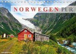 Norwegen PUR (Tischkalender 2018 DIN A5 quer) Dieser erfolgreiche Kalender wurde dieses Jahr mit gleichen Bildern und aktualisiertem Kalendarium wiederveröffentlicht