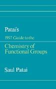 Patai's 1992 Guide to the Chemistry of Functional Groups