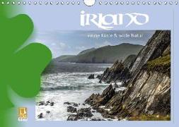 Irland - Rauhe Küste und Wilde Natur (Wandkalender 2018 DIN A4 quer) Dieser erfolgreiche Kalender wurde dieses Jahr mit gleichen Bildern und aktualisiertem Kalendarium wiederveröffentlicht