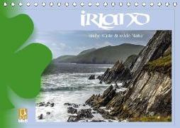 Irland - Rauhe Küste und Wilde Natur (Tischkalender 2018 DIN A5 quer) Dieser erfolgreiche Kalender wurde dieses Jahr mit gleichen Bildern und aktualisiertem Kalendarium wiederveröffentlicht