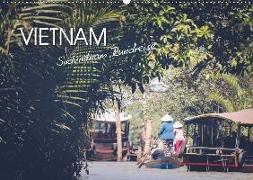 Vietnam - Südvietnam Rundreise (Wandkalender 2018 DIN A2 quer) Dieser erfolgreiche Kalender wurde dieses Jahr mit gleichen Bildern und aktualisiertem Kalendarium wiederveröffentlicht
