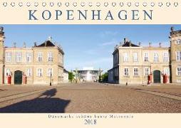 Kopenhagen. Dänemarks schöne bunte Metropole (Tischkalender 2018 DIN A5 quer) Dieser erfolgreiche Kalender wurde dieses Jahr mit gleichen Bildern und aktualisiertem Kalendarium wiederveröffentlicht