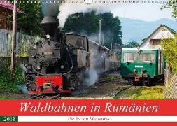 Waldbahnen in Rumänien - Die letzten Mocanitas (Wandkalender 2018 DIN A3 quer) Dieser erfolgreiche Kalender wurde dieses Jahr mit gleichen Bildern und aktualisiertem Kalendarium wiederveröffentlicht