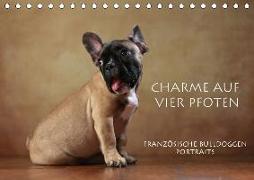 Charme auf vier Pfoten - Französische Bulldoggen Portraits (Tischkalender 2018 DIN A5 quer) Dieser erfolgreiche Kalender wurde dieses Jahr mit gleichen Bildern und aktualisiertem Kalendarium wiederveröffentlicht