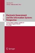 Electronic Government and the Information Systems Perspective