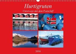 Hurtigruten - Unterwegs mit dem Postschiff (Wandkalender 2018 DIN A3 quer) Dieser erfolgreiche Kalender wurde dieses Jahr mit gleichen Bildern und aktualisiertem Kalendarium wiederveröffentlicht