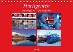 Hurtigruten - Unterwegs mit dem Postschiff (Tischkalender 2018 DIN A5 quer) Dieser erfolgreiche Kalender wurde dieses Jahr mit gleichen Bildern und aktualisiertem Kalendarium wiederveröffentlicht