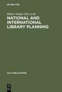 National and international library planning