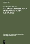 Studies on research in reading and libraries
