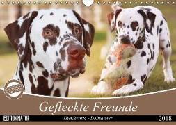 Gefleckte Freunde - Hunderasse Dalmatiner (Wandkalender 2018 DIN A4 quer) Dieser erfolgreiche Kalender wurde dieses Jahr mit gleichen Bildern und aktualisiertem Kalendarium wiederveröffentlicht