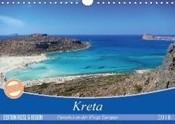 Kreta - Paradies an der Wiege Europas (Wandkalender 2018 DIN A4 quer) Dieser erfolgreiche Kalender wurde dieses Jahr mit gleichen Bildern und aktualisiertem Kalendarium wiederveröffentlicht