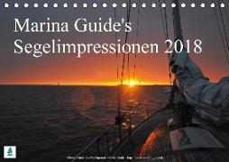 Marina Guide's Segelimpressionen 2018 (Tischkalender 2018 DIN A5 quer) Dieser erfolgreiche Kalender wurde dieses Jahr mit gleichen Bildern und aktualisiertem Kalendarium wiederveröffentlicht