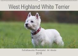 West Highland White Terrier - Selbstbewustes Powerpaket - der Westie (Wandkalender 2018 DIN A2 quer) Dieser erfolgreiche Kalender wurde dieses Jahr mit gleichen Bildern und aktualisiertem Kalendarium wiederveröffentlicht