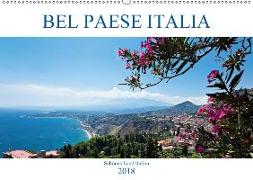 Bel baese Italia - Schönes Land Italien (Wandkalender 2018 DIN A2 quer) Dieser erfolgreiche Kalender wurde dieses Jahr mit gleichen Bildern und aktualisiertem Kalendarium wiederveröffentlicht