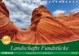 Landschafts Fundstücke (Tischkalender 2018 DIN A5 quer) Dieser erfolgreiche Kalender wurde dieses Jahr mit gleichen Bildern und aktualisiertem Kalendarium wiederveröffentlicht