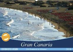 Gran Canaria - Ein Kontinent in Miniatur (Wandkalender 2018 DIN A2 quer) Dieser erfolgreiche Kalender wurde dieses Jahr mit gleichen Bildern und aktualisiertem Kalendarium wiederveröffentlicht