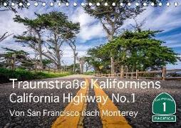 Traumstraße Kaliforniens - California Highway No.1 (Tischkalender 2018 DIN A5 quer) Dieser erfolgreiche Kalender wurde dieses Jahr mit gleichen Bildern und aktualisiertem Kalendarium wiederveröffentlicht