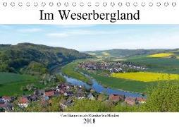 Im Weserbergland - Von Hannoversch Münden bis Minden (Tischkalender 2018 DIN A5 quer) Dieser erfolgreiche Kalender wurde dieses Jahr mit gleichen Bildern und aktualisiertem Kalendarium wiederveröffentlicht