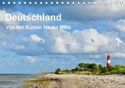 Deutschland - Von den Küsten bis zur Mitte (Tischkalender 2018 DIN A5 quer) Dieser erfolgreiche Kalender wurde dieses Jahr mit gleichen Bildern und aktualisiertem Kalendarium wiederveröffentlicht