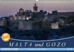 Malta und Gozo Paradies im Mittelmeer (Wandkalender 2018 DIN A2 quer) Dieser erfolgreiche Kalender wurde dieses Jahr mit gleichen Bildern und aktualisiertem Kalendarium wiederveröffentlicht