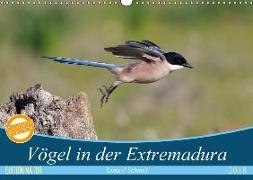 Vögel in der Extremadura (Wandkalender 2018 DIN A3 quer) Dieser erfolgreiche Kalender wurde dieses Jahr mit gleichen Bildern und aktualisiertem Kalendarium wiederveröffentlicht