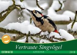 NATUR PUR Vertraute Singvögel (Wandkalender 2018 DIN A2 quer) Dieser erfolgreiche Kalender wurde dieses Jahr mit gleichen Bildern und aktualisiertem Kalendarium wiederveröffentlicht