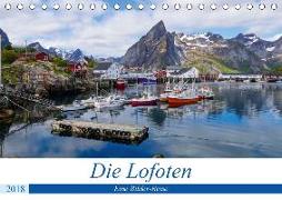 Die Lofoten - Eine Bilder-Reise (Tischkalender 2018 DIN A5 quer) Dieser erfolgreiche Kalender wurde dieses Jahr mit gleichen Bildern und aktualisiertem Kalendarium wiederveröffentlicht
