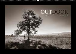OUTDOOR - Natur- und Landschaftsbilder in schwarz-weiß (Wandkalender 2018 DIN A2 quer) Dieser erfolgreiche Kalender wurde dieses Jahr mit gleichen Bildern und aktualisiertem Kalendarium wiederveröffentlicht