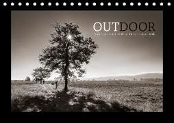 OUTDOOR - Natur- und Landschaftsbilder in schwarz-weiß (Tischkalender 2018 DIN A5 quer) Dieser erfolgreiche Kalender wurde dieses Jahr mit gleichen Bildern und aktualisiertem Kalendarium wiederveröffentlicht